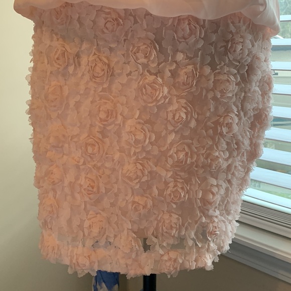 Beautiful mini dress sleeveless, pink pastel, size 6. In perfect condition. - Picture 6 of 12